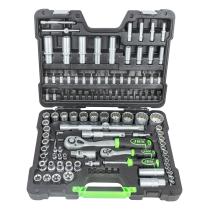 JBM Herramientas 54036 - ESTUCHE DE HERRAMIENTAS DE 113 PIEZAS CON VASOS HEXAGONALES