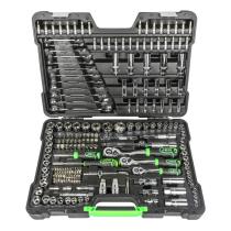 JBM Herramientas 54045 - ESTUCHE DE HERRAMIENTAS DE 216 PIEZAS / CON VASOS HEXAGONALE