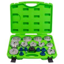 JBM Herramientas 54068 - JUEGO DE EXTRACTORES PARA FILTROS DE ACEITE / 19 PIEZAS EN A