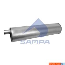 SAMPA 0102666 - SILENCER, EXHAUST