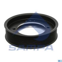 SAMPA 039385 - TENSION ROLLER, FAN