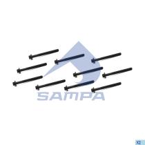 SAMPA 080870 - BOLT KIT, CYLINDER HEAD