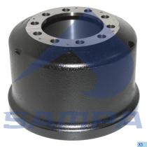 SAMPA 085161 - BRAKE DRUM