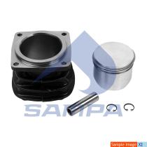 SAMPA 092673 - CYLINDER LINER & WITH RINGS, PISTON