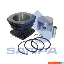 SAMPA 092737 - CYLINDER LINER & WITH RINGS, PISTON