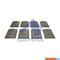 SAMPA 0961794A - LINING KIT, BRAKE DRUM