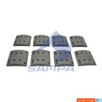 SAMPA 0961811 - LINING KIT, BRAKE DRUM