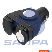 SAMPA 0963336 - ADAPTER, TRAILER ELECTRICAL EQUIPMENTS