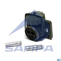 SAMPA 0964328 - SOCKET, TRAILER ELECTRICAL EQUIPMENTS