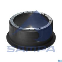 SAMPA 100447 - BRAKE DRUM