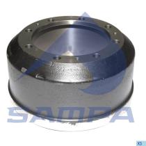 SAMPA 100453 - BRAKE DRUM