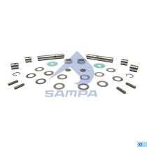 SAMPA 500888B - KING PIN KIT, AXLE STEERING KNUCKLE