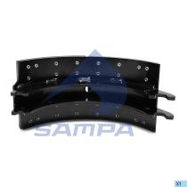 SAMPA 502714 - BRAKE SHOE, BRAKE DRUM