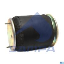 SAMPA SP551210K - AIR SPRING, COMP. TYPE W/ STEEL PISTON