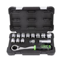 JBM Herramientas 54090 - ESTUCHE DE HERRAMIENTAS GO-THROUGH DE 14 PIEZAS