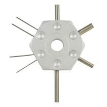 JBM Herramientas 54112 - EXTRACTOR DE TERMINALES CON 6 CONECTORES
