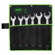 JBM Herramientas 54174 - SET DE 6 LLAVES COMBINADAS