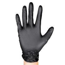 JBM Herramientas 54179 - GUANTES NEGROS DESECHABLES DE NITRILO T:XL 7,0MIL (90 UDS.)