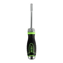 JBM Herramientas 54552 - DESTORNILLADOR DE TRINQUETE 12 EN 1
