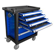 JBM Herramientas 53447 - CARRO DE HERRAMIENTAS 6 CAJONES AZUL CON DOTACIÓN