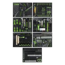 JBM Herramientas 54720 - CONJUNTO DE 7 MÓDULOS PARA CARRO DE HERRAMIENTAS
