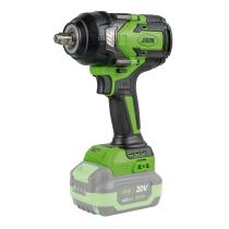 JBM Herramientas 60051 - PISTOLA DE IMPACTO BRUSHLESS A BATERÍA 1/2' 1000NM
