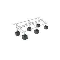 JBM Herramientas 15446 - SOPORTE DE PANEL SOLAR PARA BASE DE CEMENTO