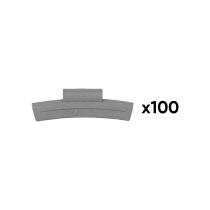 JBM Herramientas 54674 - CAJA DE 100 CONTRAPESAS ZINC GRAPA 40GR. ESPECIAL LLANTA ALE