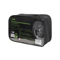 JBM Herramientas 54760 - KIT SELLADOR DE PINCHAZOS - LÍQUIDO Y COMPRESOR DE AIRE