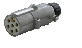TRUCKLINE 211013 - CLAVIJA 7P/24V  S - METAL CONEX.TORNILLO
