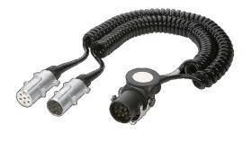 TRUCKLINE 711009 - ESPIRAL 15-7-7 /24V    15P VISI 4,5MT METAL