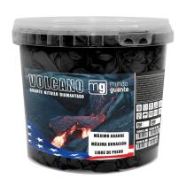 MUNDO GUANTE 15080S - CUBO GUANTE NITRILO SUPERDIAMANTADO VOLCANO NEGRO 150 UNDS.