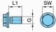 Bpw 0250709500 - TORNILLO SUJECIàN DIAPRS A BALLEST