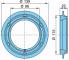 Bpw 0337007600 - PORTARETEN 8T ECO CON REBAJE PARA R