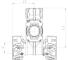 Racores Raufoss 92050061 - RACOR 4 VIAS LINIA ABC REGULAR