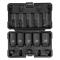 JBM Herramientas 52547 - SET DE 5 VASOS Y 3 PUNTAS XZN DE IMPACTO DE 1/2"