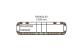 ATRESSA ILUMINACION RV045220 - PUENTE LED 12/24V ÁMBAR 1520MM