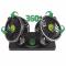 JBM Herramientas 53600 - VENTILADOR DE COCHE DOBLE 4" - 12V