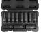 JBM Herramientas 53744 - SET DE 11 VASOS DE IMPACTO 12 CANTOS 1/2" LARGOS