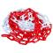 JBM Herramientas 53809 - CADENA DE PLÁSTICO BLANCO / ROJO - 5M