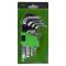 JBM Herramientas 53954 - SET DE 9 LLAVES ALLEN CORTAS