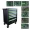 JBM Herramientas 54240 - CARRO DE HERRAMIENTAS 7 CAJONES VERDE - ESPECIAL CAMIÓN