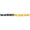 JBM Herramientas 54326 - CADENA DE PLÁSTICO 7M - AMARILLA / NEGRA