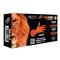 MUNDO GUANTE 9920S - GUANTE NITRILO SUPERDIAMANTADO LION BIODEGRADABLE NARANJA 50
